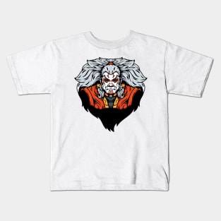 Japanese Kabuki Warrior Kids T-Shirt